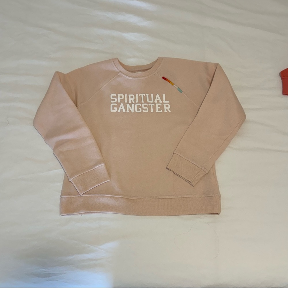 Spiritual Gangster Blush Crewneck